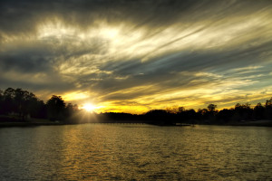 Langan Park Sunset